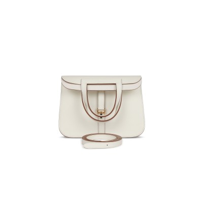 HERMES HALZAN 25 BAG GOLD HARDWARE H082028CC01 (25*17*8cm)